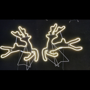 LED 霓虹跳鹿